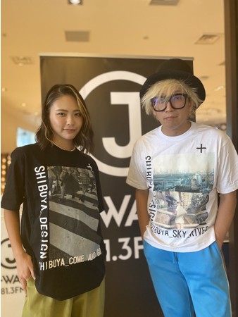 千原徹也と武藤千春がTシャツをデザイン！ シブヤをファッションと音楽で楽しむオミヤゲを9月30日(木)より発売開始のサブ画像2