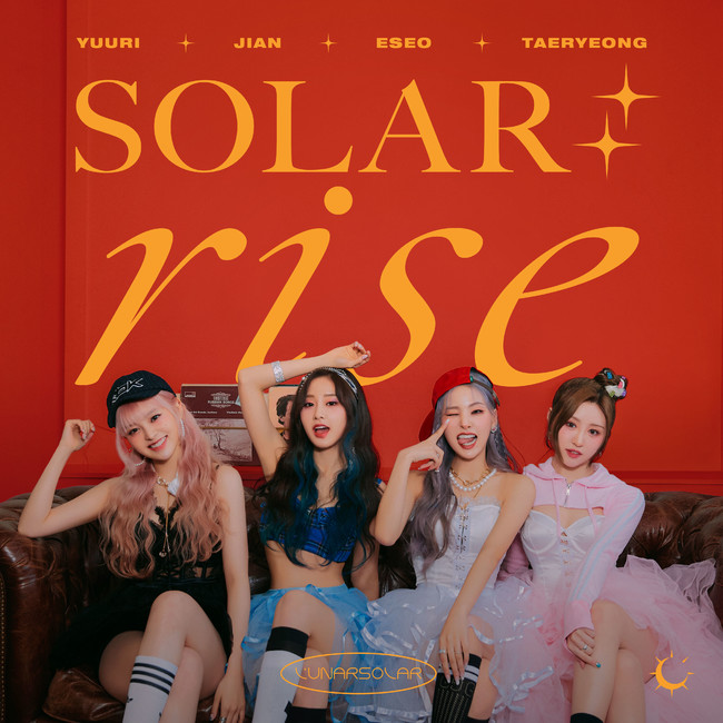 K-POP女性グループLUNARSOLAR(ルナソーラー)2nd Single [ SOLAR : rise ]【輸入盤】発売記念オンライントーク会を開催！のサブ画像2
