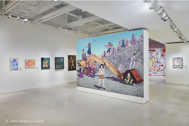 空山基、吉田ユニ、浅野忠信など111人のクリエーターによるアート展「WAVE TOKYO 2021」のサブ画像6_WAVE展ロサンゼルス会場風景
