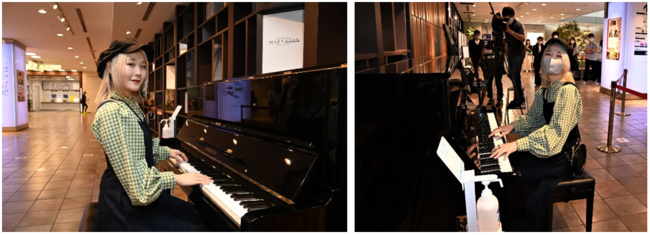 人気ピアノYouTuberハラミちゃん、渋谷マークシティのストリートピアノ設置記念イベントゲスト出演！生演奏披露で感動に包む！今後挑戦したいこと「子どもたちの笑顔をつくりたい」のサブ画像5