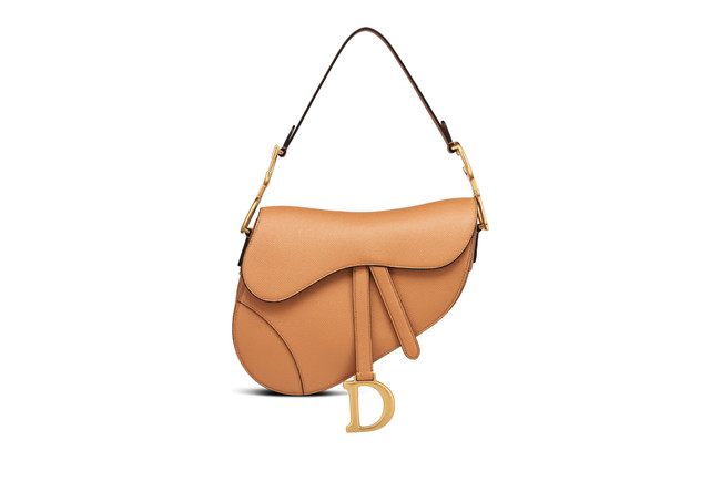【DIOR】ジェニファー・ローレンスが「サドル」バッグを愛用中のサブ画像3_ゴートスキン「サドル」バッグ￥418,000