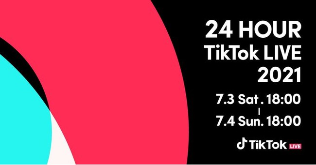 TikTokの24時間ライブ「24時間TikTok LIVE 2021」にLEDビジョンを導入しました。のサブ画像1