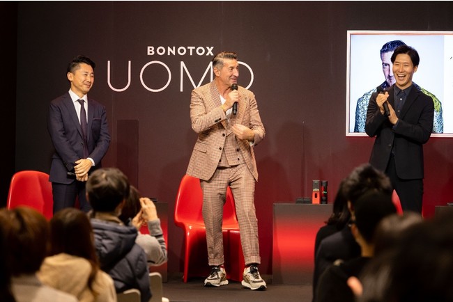【事後レポート】ジローラモさんらイケおじ３人が日・韓・伊のメンズ美意識対決。ラグジュアリーコスメBONOTOX初のメンズライン『BONOTOX UOMO』デビューイベントのサブ画像2