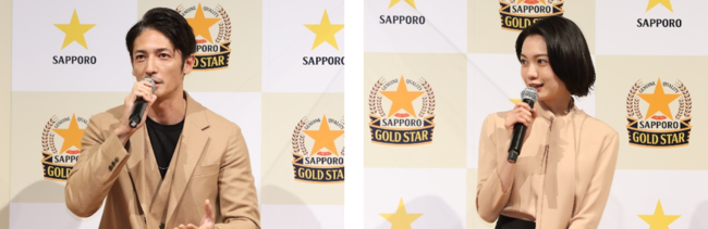 「サッポロ　GOLD STAR」新CM発表会イベントレポート　うまい、どこまでも。新GOLD STAR（ゴールドスター）誕生！のサブ画像2