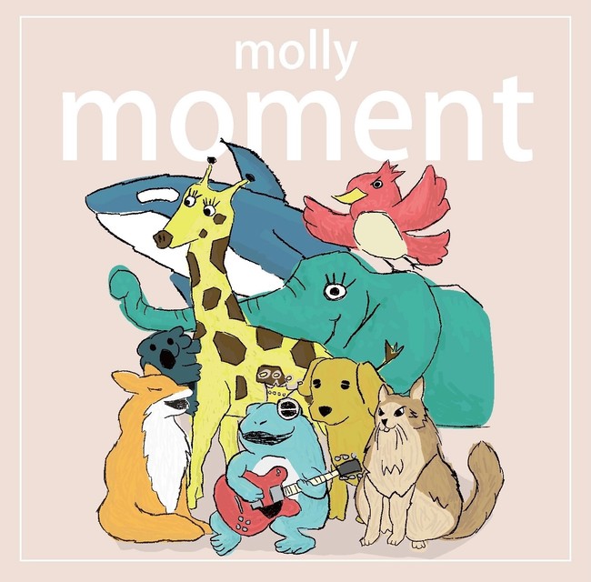 名古屋のmolly、1st ミニ・アルバム『moment』 リリース！初のサブスク解禁！のサブ画像2
