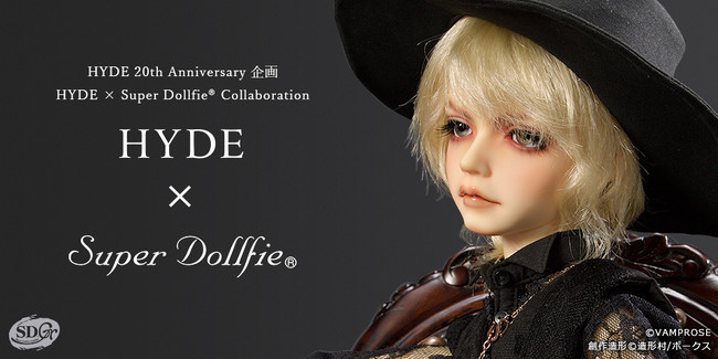 HYDE×Super Dollfieソロ活動20周年記念 特別モデルが誕生のサブ画像1_HYDE 20th Anniversary 企画「HYDE × Super Dollfie Collaboration」