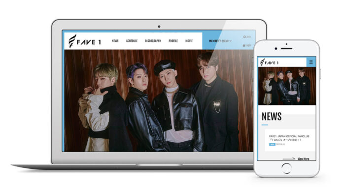 K-POPボーイズグループ・FAVE1のオフィシャルファンクラブ「FAVE1 OFFICIAL FANCLUB」をオープン！のメイン画像
