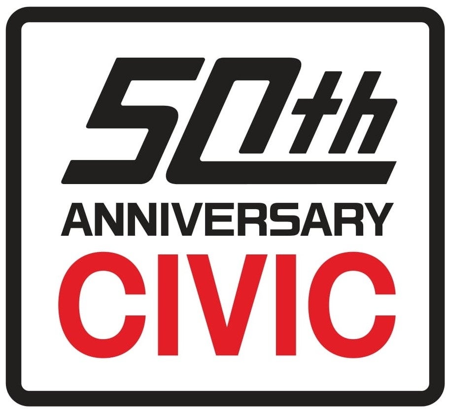 Honda CIVICは、誕生から今年で50年／CIVIC 50周年記念企画がスタートのサブ画像1_CIVIC50周年ロゴ