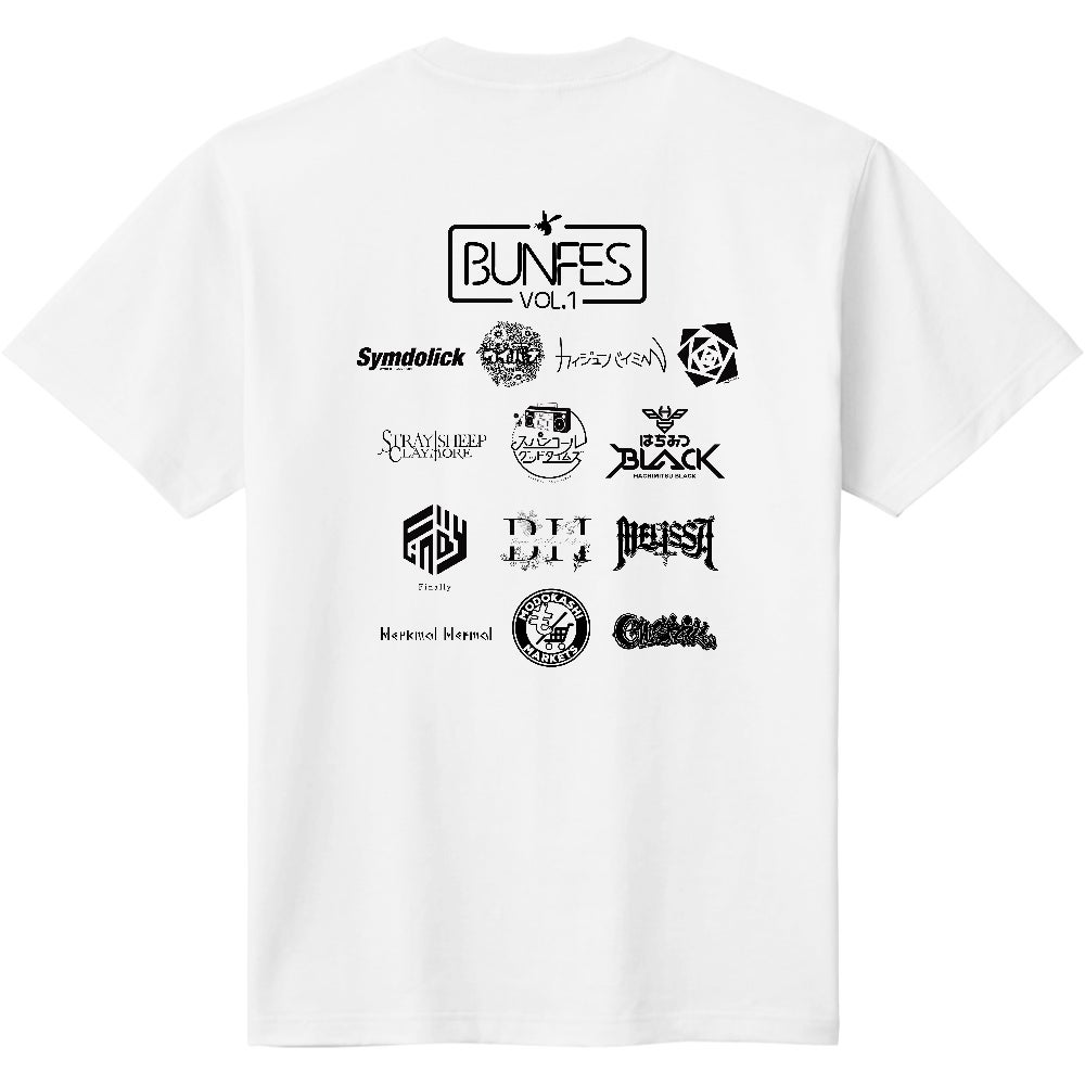 人気アイドルグループ Symdolick 文瀬朱の主催『BUN FES vol.1』の開催を記念して高品質の限定デザインTシャツが登場！のサブ画像2