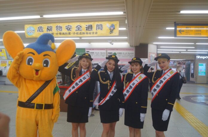 静岡の４人組のガールズユニット「MUSÉ」が​警視庁小岩警察署の一日警察署のメイン画像