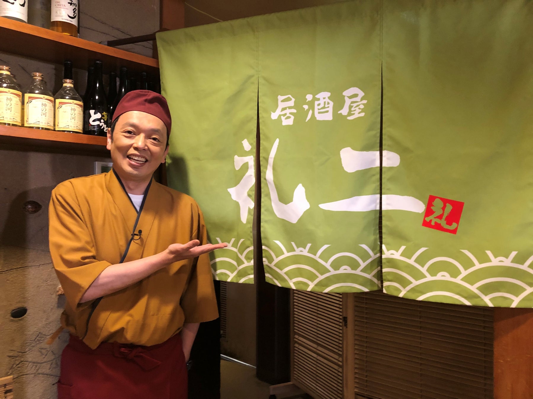 中川家 礼二さんが大将に扮し、地域愛にあふれる居酒屋を開店！！新トークドキュメンタリー番組『ジモトに乾杯！居酒屋 礼二』のサブ画像3