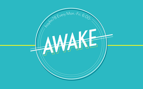 6月13日(月)～17日(金)『AWAKE』目覚めある1杯の相棒⁉番組オリジナル珪藻土コースターが毎日計10名様に当たる！のメイン画像