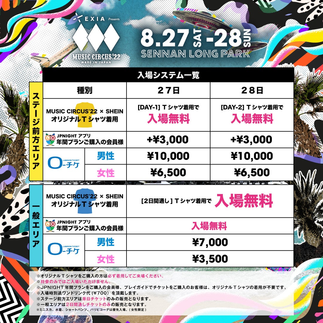 【大阪・夏フェス】「EXIA Presents MUSIC CIRCUS’22」第２弾出演アーティスト発表 31組 発表！のサブ画像4