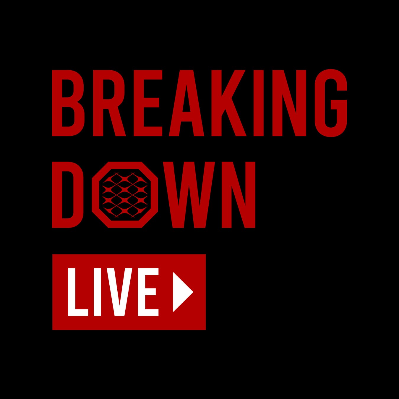 1分間、最強を決める総合格闘技「Breaking Down」を高画質・高音質で！オリジナルライブ配信プラットフォーム「Breaking Down LIVE」誕生！のサブ画像3_Breaking Down LIVE ロゴ