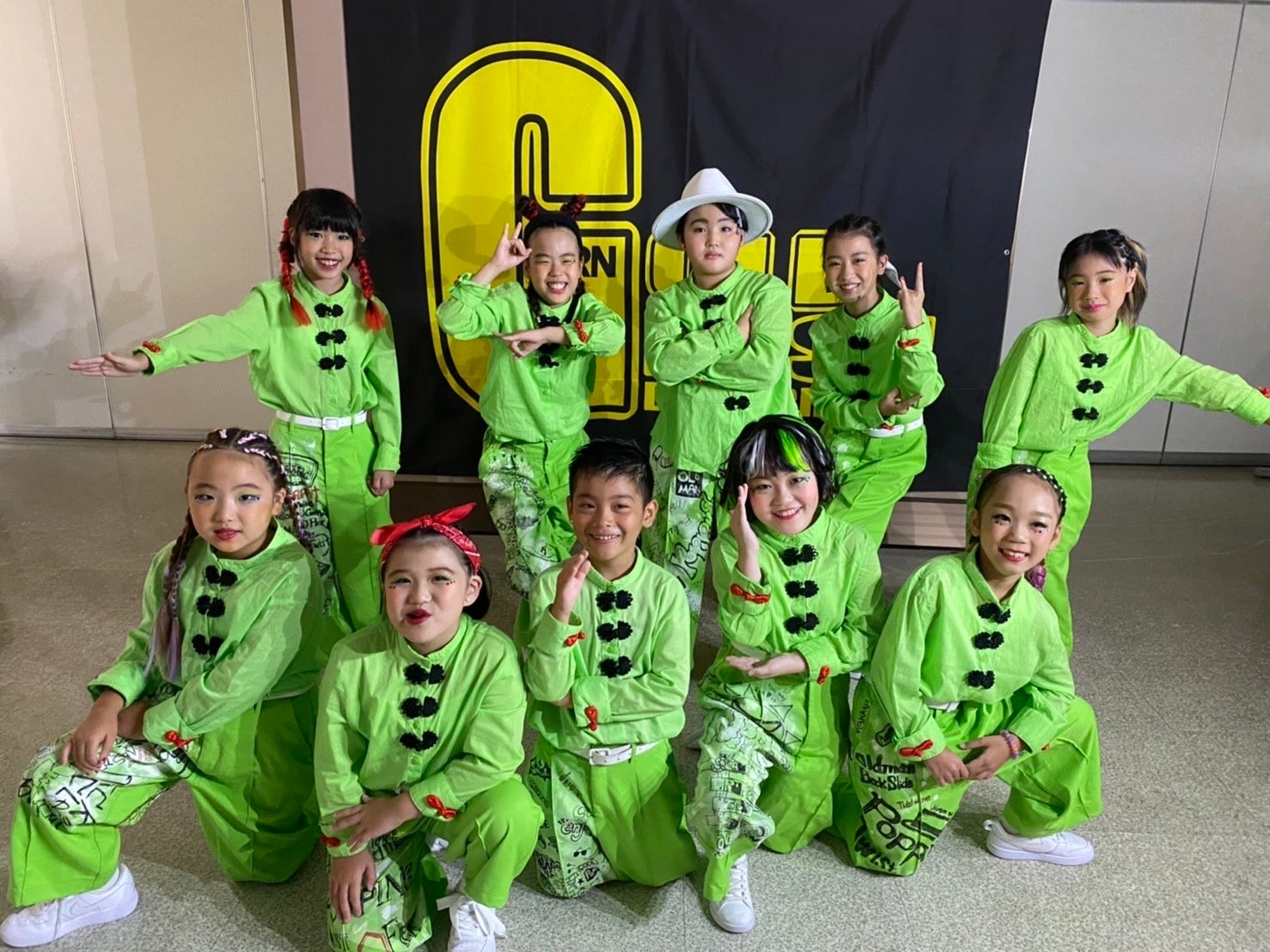 65歳以上のヒップホップダンスチームも活躍!!杉良太郎Presents全世代交流ダンスイベント第1回「FIDA GOLD CUP」日本初開催のご案内のサブ画像19_SRN GOLD RUSHキッズチーム team GOLDRUSH