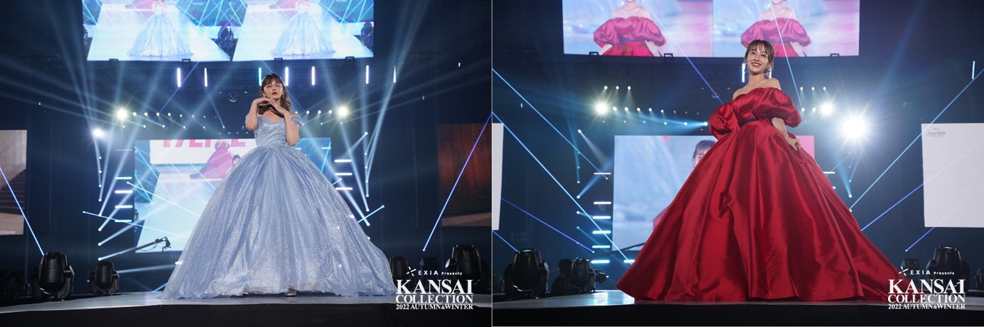 『EXIA Presents KANSAI COLLECTION 2022 AUTUMN & WINTER』「17LIVE スペシャルステージ」 イベントレポートのサブ画像1_（写真左から、村田倫子さん、前田希美さん）