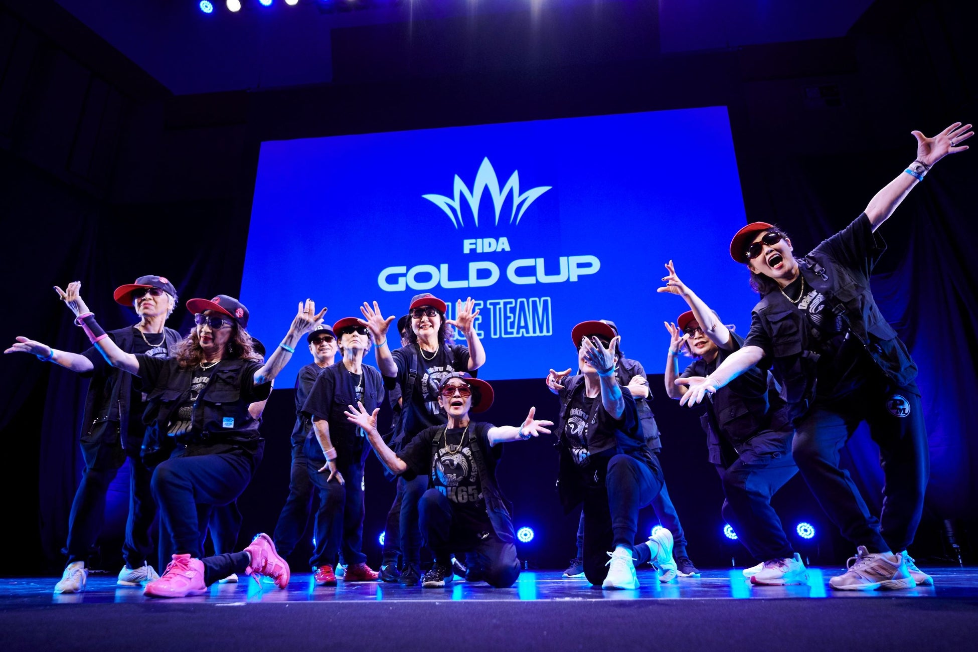 【開催報告】ダンスで全世代が一つに！GOLD世代が大活躍‼第1回「FIDA GOLD CUP」大盛況で終了のサブ画像7_【BLUE TEAM】YDK65（青森）