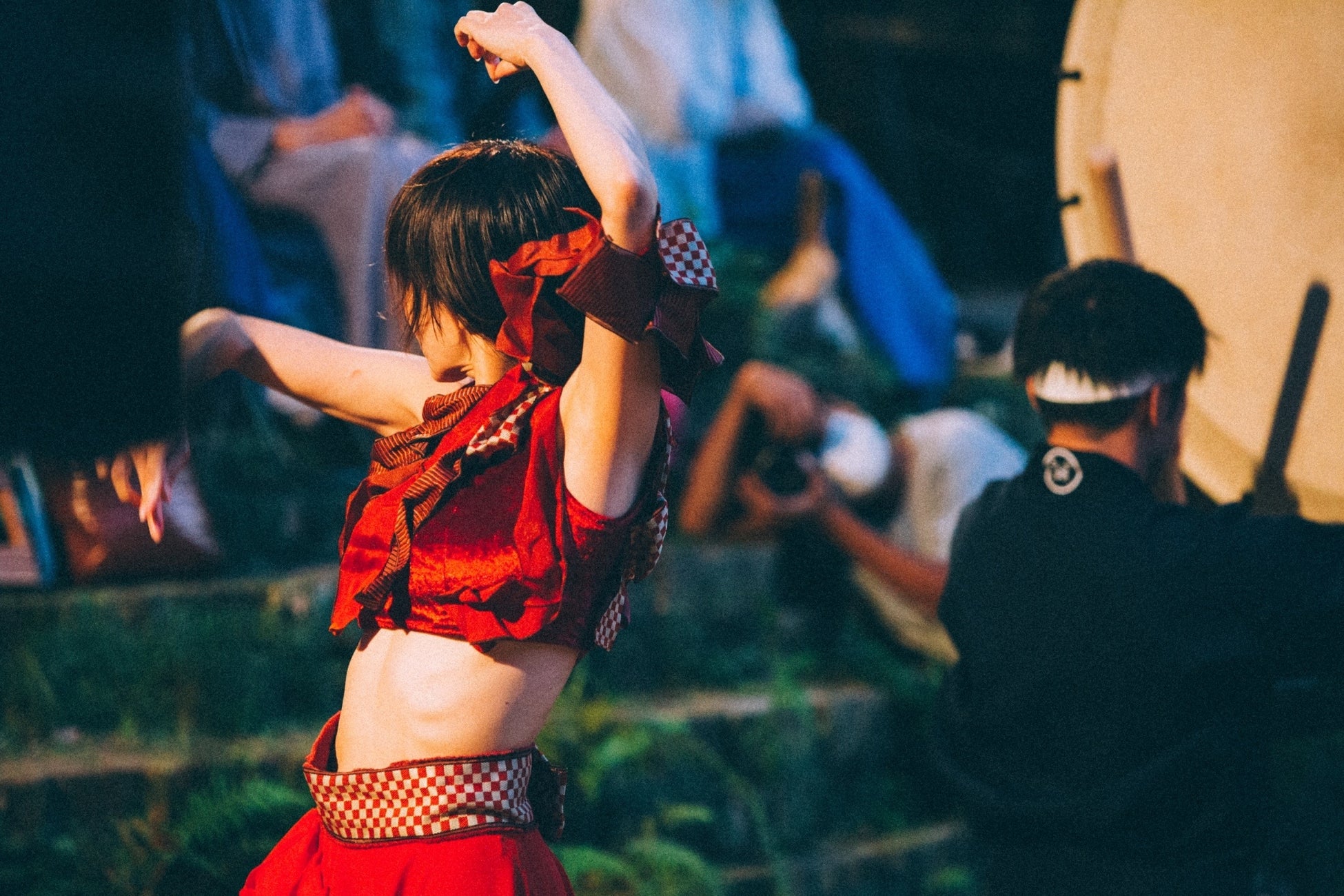 10月8日、森の自然空間×和楽器によるデトックスな風流ライブを開催！【株式会社遊覧座】のサブ画像3_森の中に舞うは日本古来の舞踊