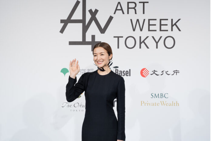 東京のアートシーンがひとつにつながる「アートウィーク東京」の開催を前に、AWTアンバサダーに就任した鈴木京香さん登場の記者発表会を実施のメイン画像