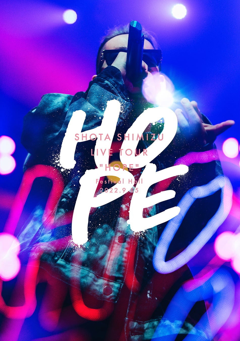 SHOTA SHIMIZU LIVE TOUR “HOPE”ファイナル公演のライブ映像商品が12月21日にリリース決定！店舗別特典内容も解禁！のサブ画像1_初回仕様三方背ケース
