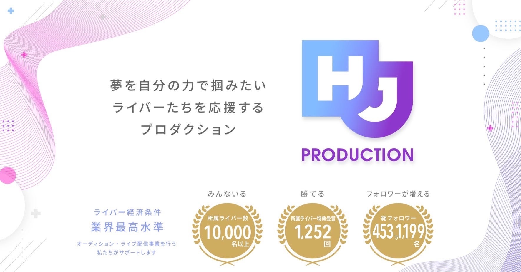 国内最大の配信イベントのプロデュース実績を持つエイチジェイがライブ配信事務所      「HJ PRODUCTION」を設立し本格参入！ のサブ画像1