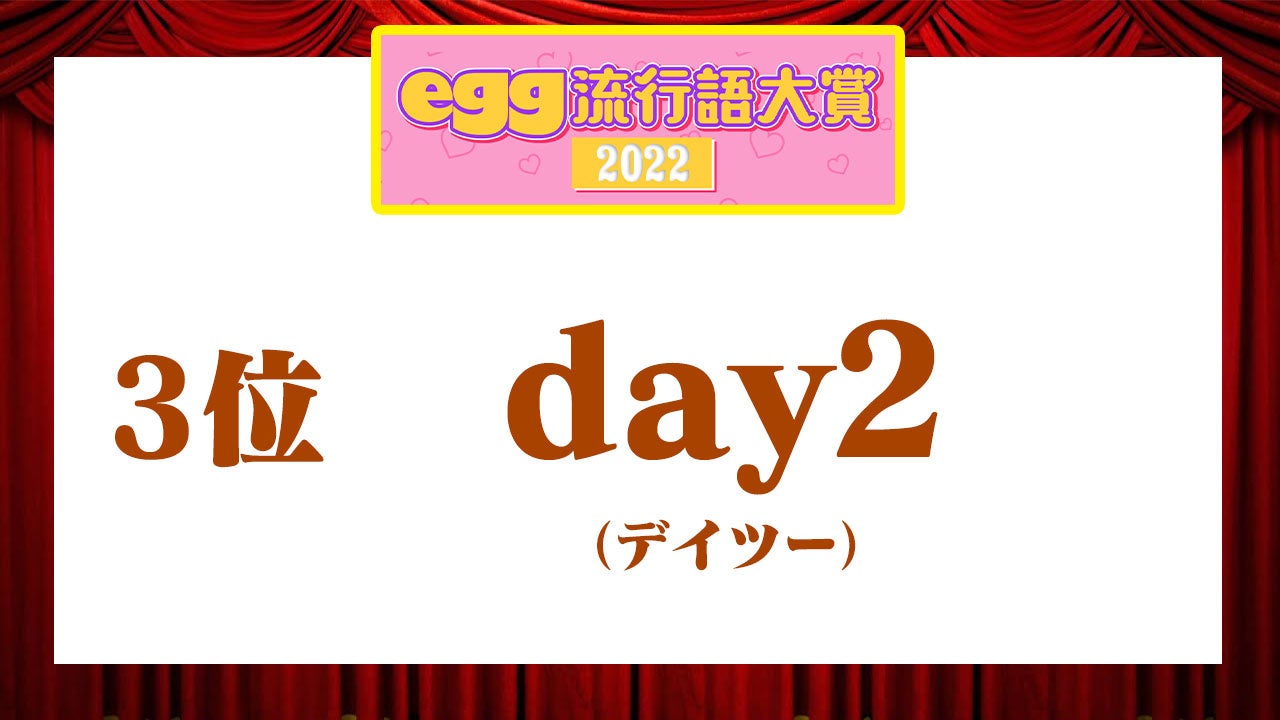 ゆうちゃみ率いるeggが【2022年egg流行語大賞】を発表、3位「day2」、2位「ギャル超かわいい」気になる1位は？のサブ画像10
