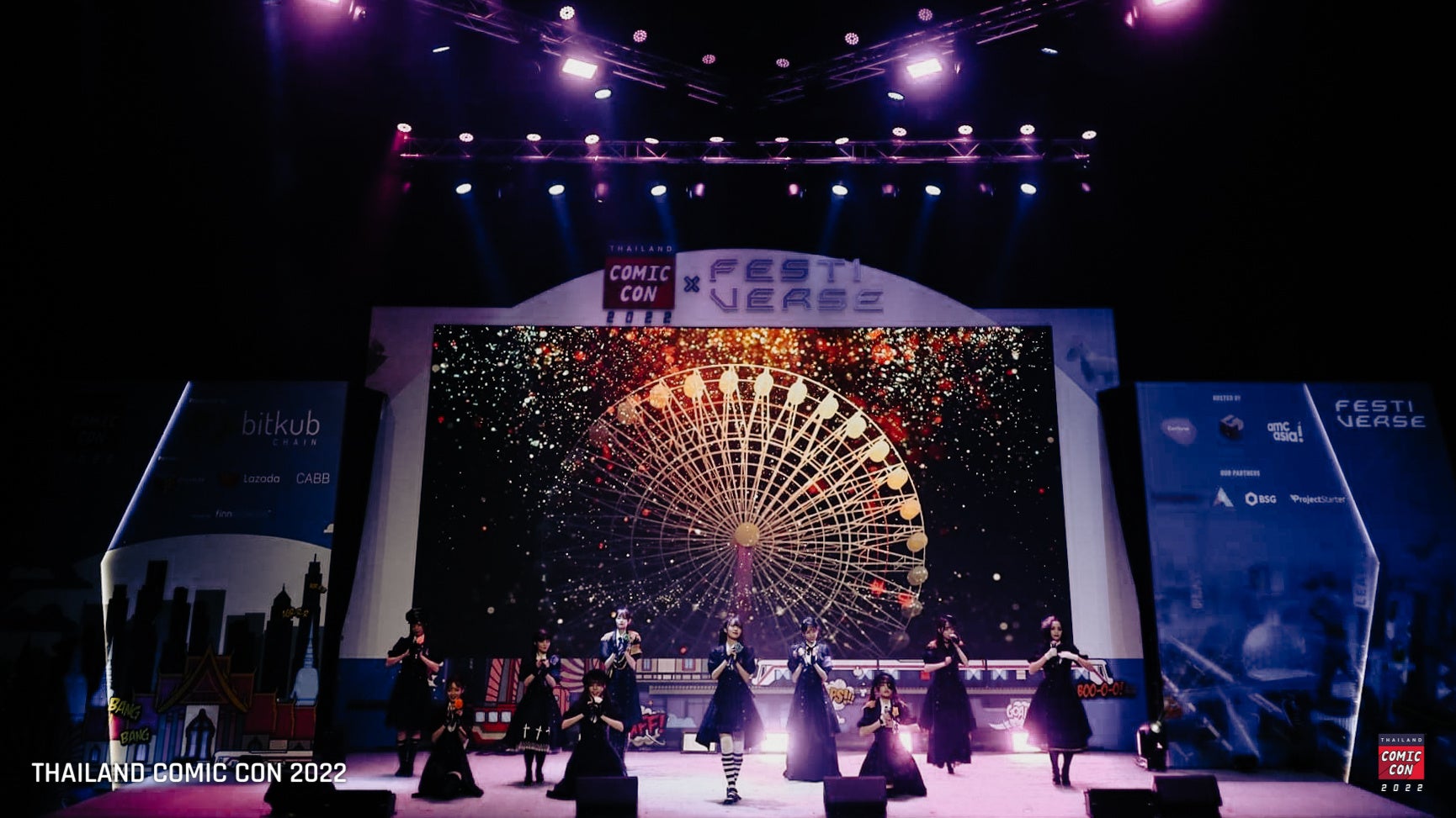 「×純（ふじゅん）文学少女歌劇団」初の海外ステージとなる『タイランドコミックコン2022』に出演！タイの観客を魅了！のサブ画像5