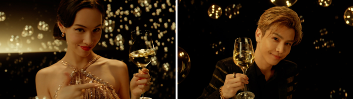 モエ・エ・シャンドン フレンズ オブ ザ ハウスの水原希子さん、岩田剛典さんによるホリデースペシャルムービー「モエ・エ・シャンドン “エフェルヴェソンス” シャンパンの魔法と輝きを」が完成のメイン画像