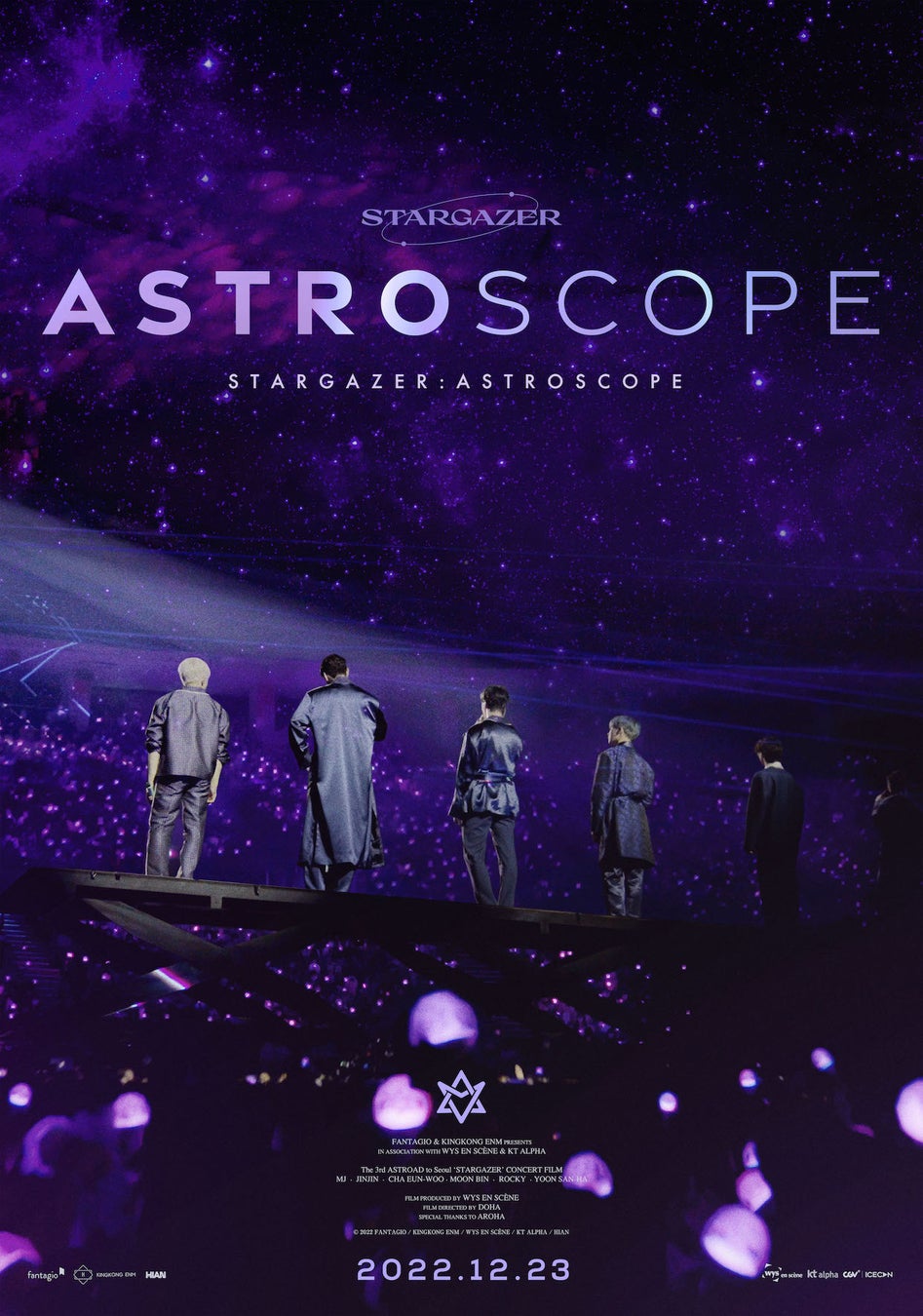 韓国6人組ボーイズグループ【ASTRO】の映画『STARGAZER: ASTROSCOPE』期間限定で日本での上映が決定！のサブ画像1