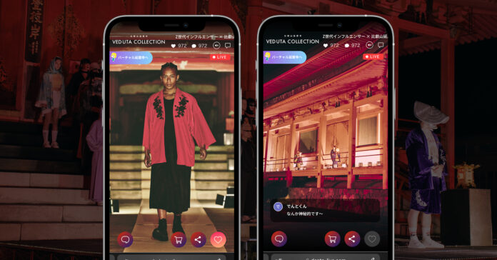「世界遺産 比叡山延暦寺で初となるオンラインファッションショー」約2万視聴されたライブ配信のアーカイブ映像が公開のメイン画像