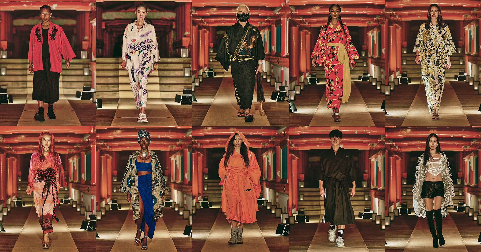 「世界遺産 比叡山延暦寺で初となるオンラインファッションショー」約2万視聴されたライブ配信のアーカイブ映像が公開のサブ画像2