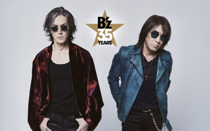 デビュー35周年に突入したB'zの最新ライブ映像6曲をDAMで12月20日より独占配信！B'zをDAMで歌って盛り上がろう！のメイン画像