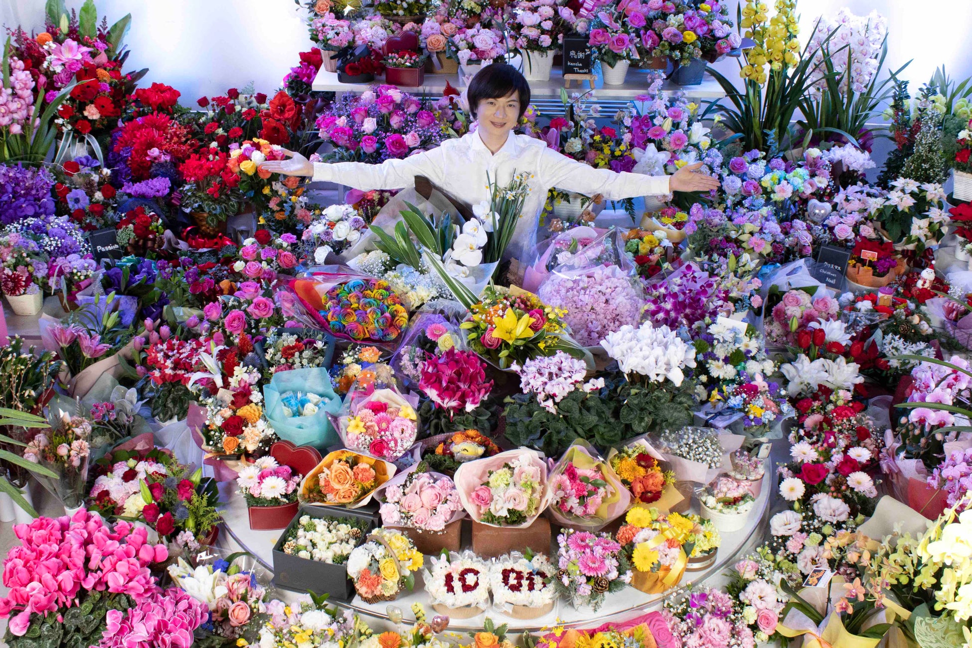 竹島 宏、Twitterでの「花便り」投稿数1000ポスト達成を報告。『今日は僕らの花便り記念日』コロナ禍に始めたファンへの恋文「花便り」が実を結ぶ。のサブ画像1
