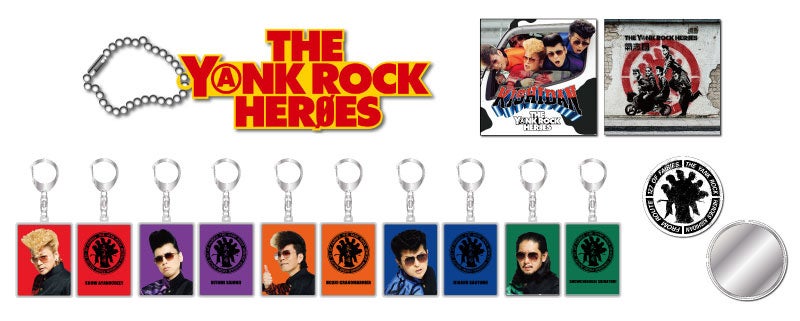氣志團、ニューアルバム『THE YⒶNK ROCK HERØES』発売記念タワレコでオリジナルグッズを発売！渋谷、名古屋、梅田で12月27日からのサブ画像2