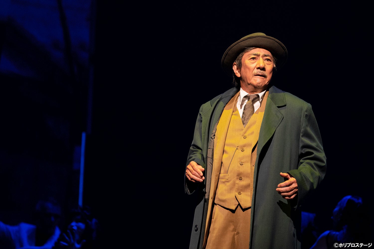 【主演：市村正親／鹿賀丈史（Wキャスト）演出：宮本亞門】ミュージカル『生きる』新キャストを得て2023年9月上演決定！のサブ画像2_2020年舞台写真　渡辺勘治役-市村正親／撮影：引地信彦