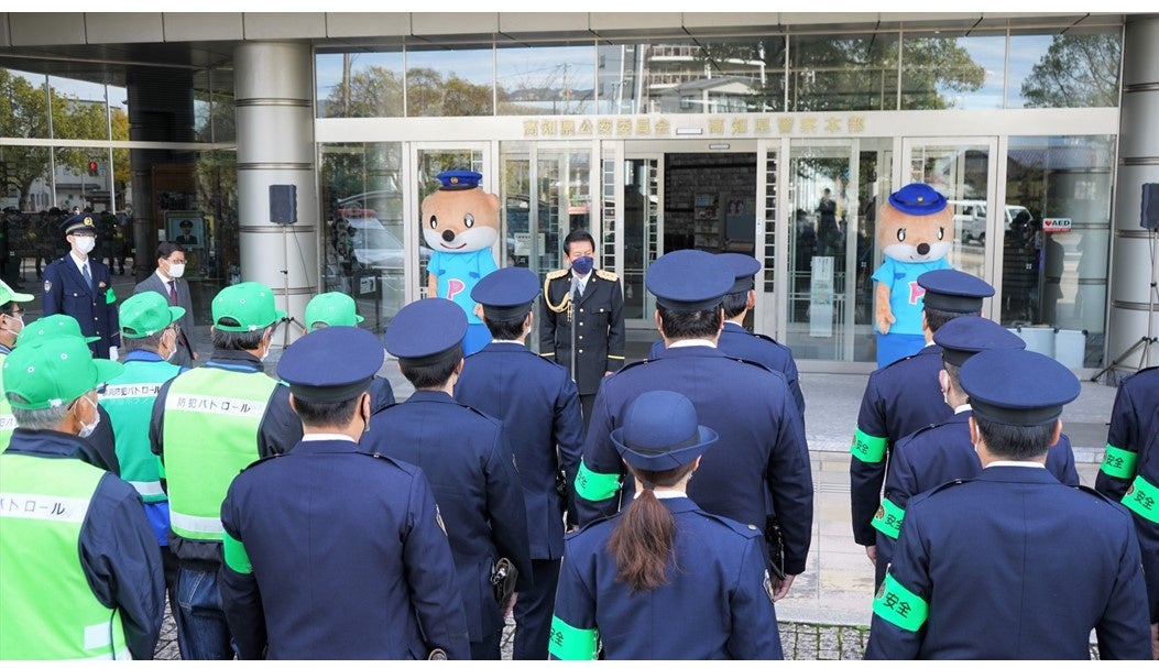 杉良太郎特別防犯対策監が高知県警本部を訪問　「“ひとつの家族”で特殊詐欺から守ってほしい。」のサブ画像2