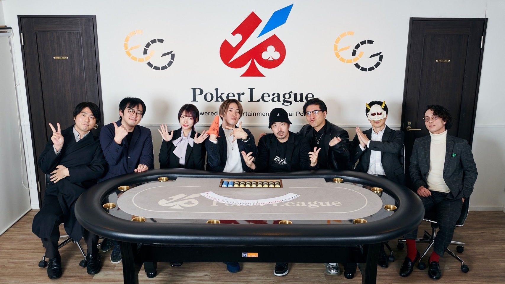 YouTuber、漫画家、文化人などが運営する「株式会社EGP」がアミューズメントポーカールーム「Poker League 五反田」と資本業務提携を締結。のサブ画像1