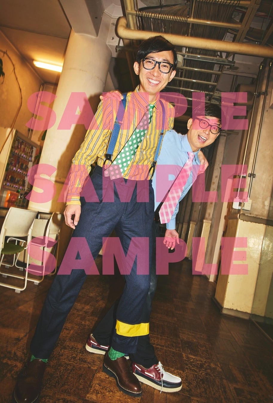 最旬の芸人19組を被写体にした写真集「LAUGH PERSONS」が本日発売！ 総勢38人がコラージュされた圧巻のカバーが完成!!のサブ画像18_「LAUGH PERSONS」TOKYO NEWS magazine&mook(honto)購入者特典ポストカード