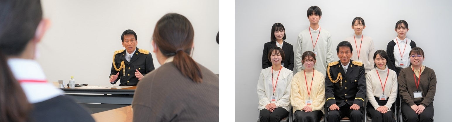杉良太郎特別防犯対策監が長崎県警察本部を訪問　「一人一人が詐欺撲滅の意識を持って、被害防止に協力してほしいです。」のサブ画像2