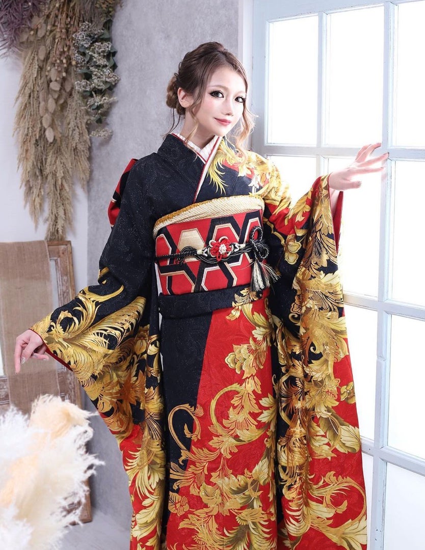 インフルエンサーの夢菜(@yumena_0928)さんが『#振袖gram』の着物カタログモデルに出演のサブ画像4