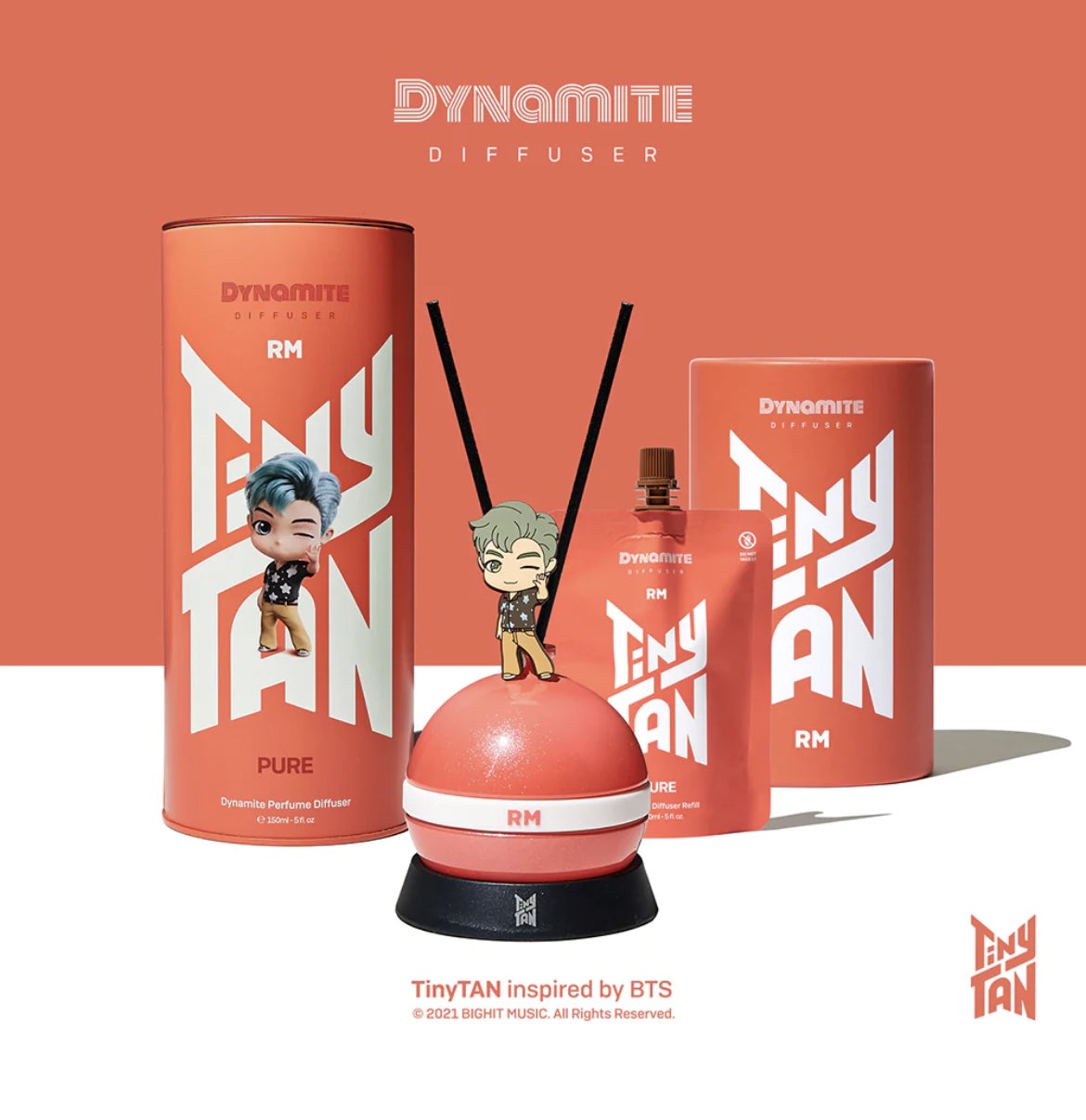 株式会社TRIP ONは、【BTS TinyTAN - VISSLA Dynamite Diffuser】を公式サイトで販売開始！のサブ画像2_RM　PURE　涼しげなクールバイブ