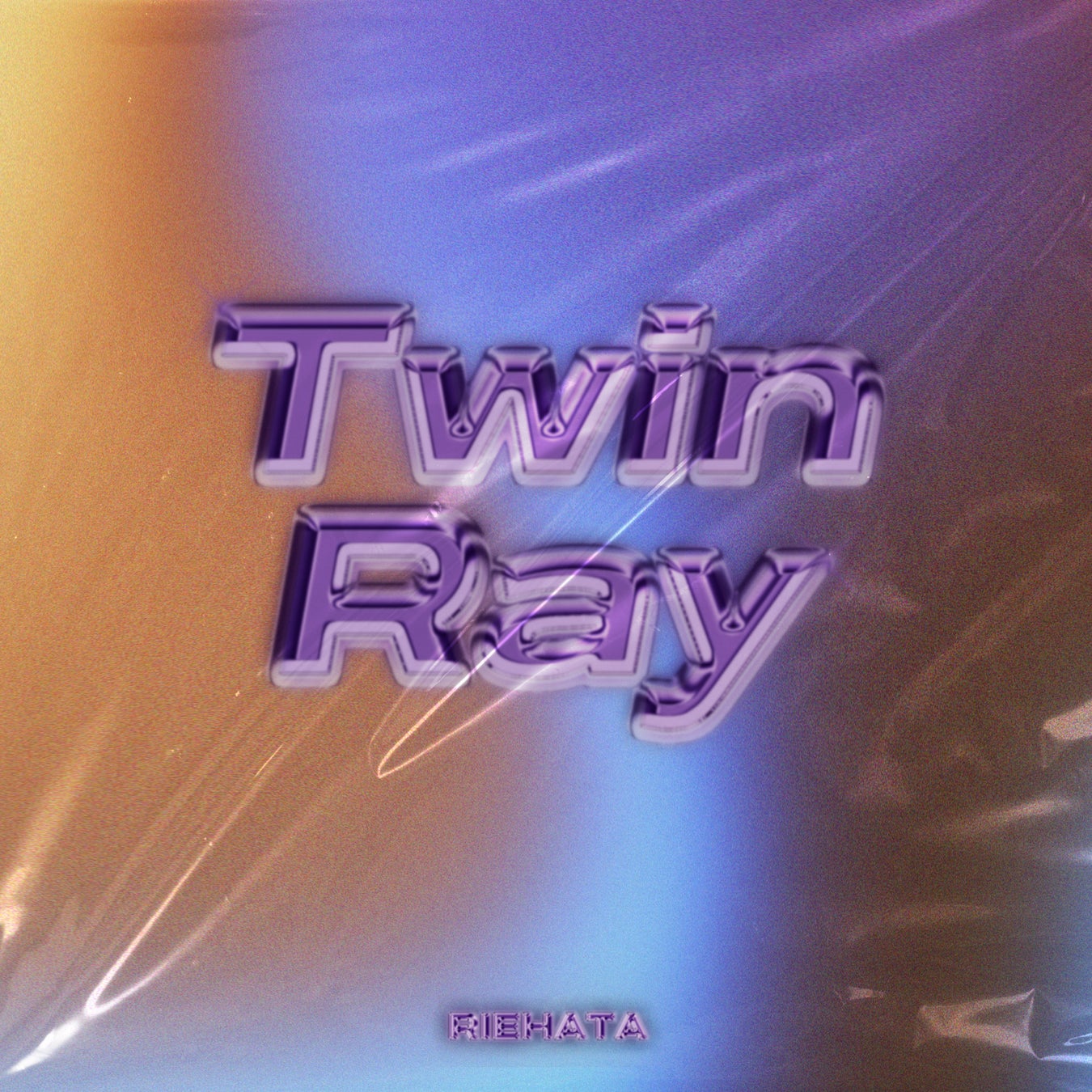 RIEHATA初のラブソング！2023年のバレンタインを彩るニューシングル『Twin Ray』を本日リリース！のサブ画像1_Twin Ray アートワーク