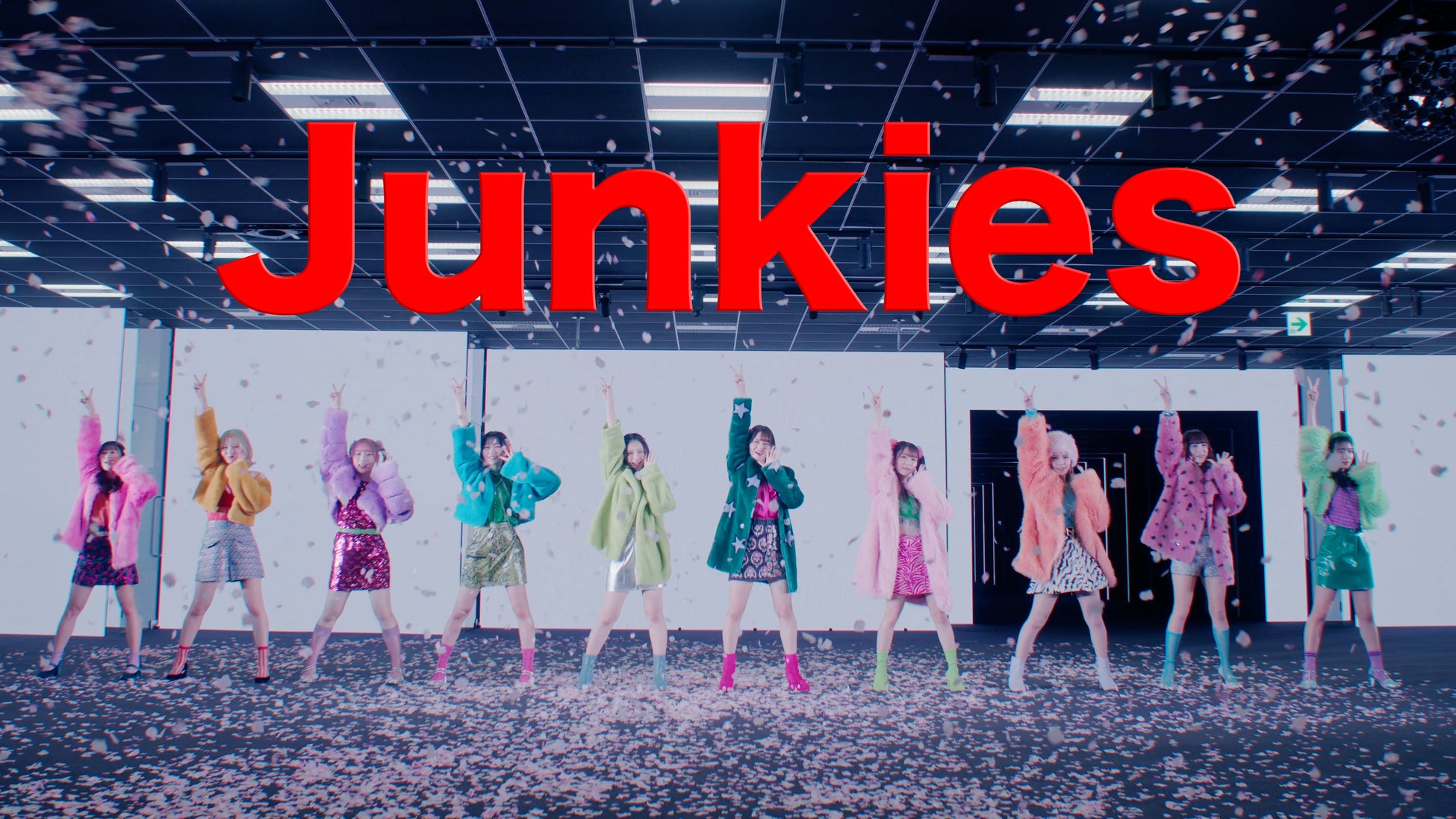 ＝LOVE　髙松瞳がセンターを務める新曲「Junkies」MV公開！！君もサウンドの虜！イコラブ中毒者に贈るハードなロックナンバー！のサブ画像1