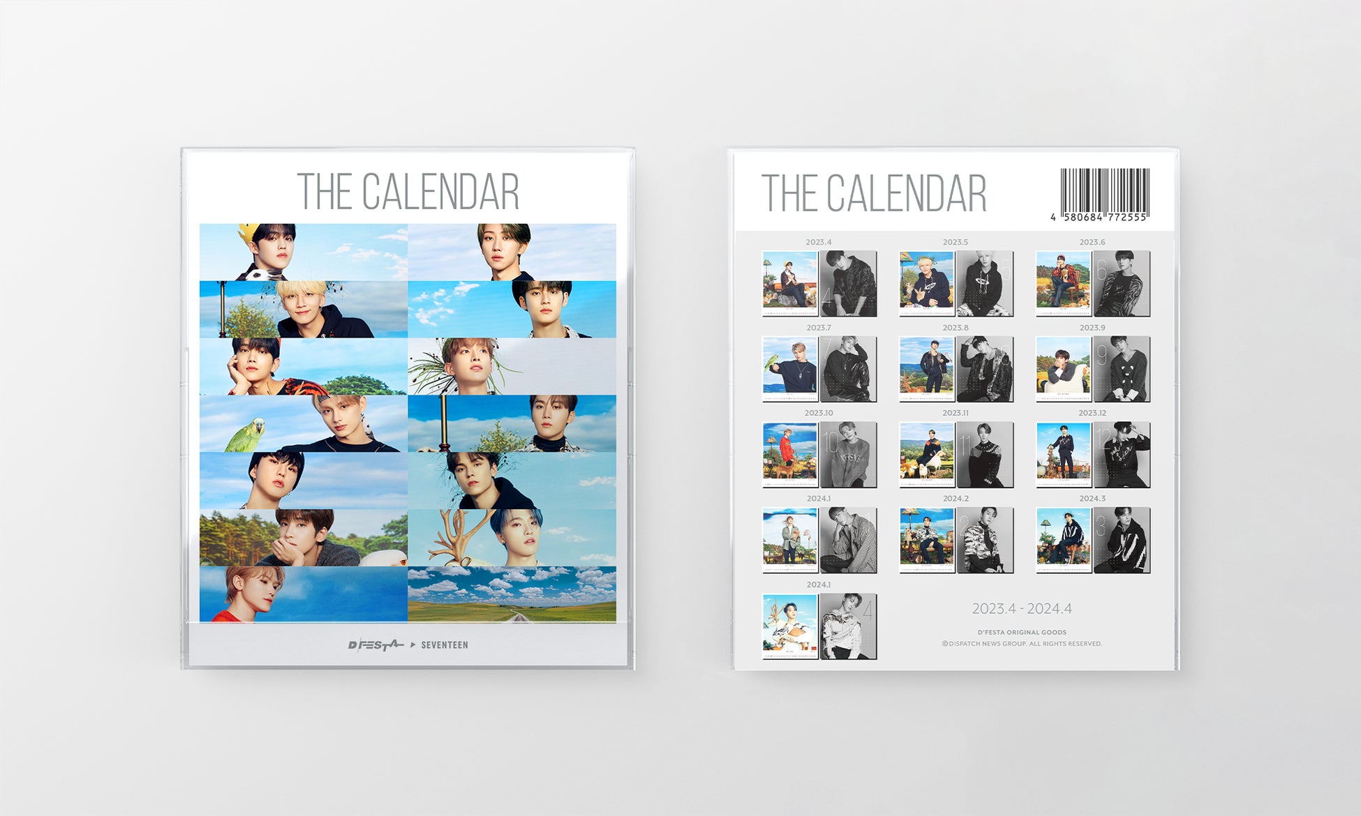 【販売初日から大ヒット！】BTS、SEVENTEENなど9組のK-POPアーティストの「D'FESTA公式カレンダー」が三省堂書店にて本日販売開始！のサブ画像3