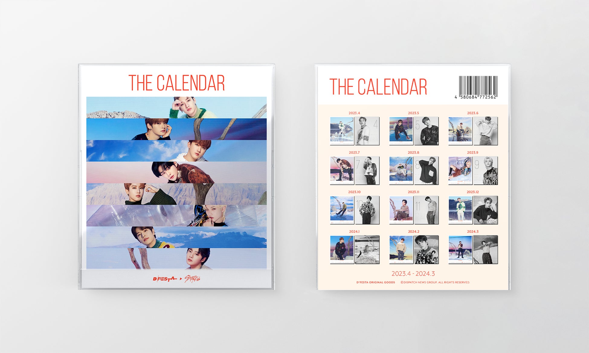 【販売初日から大ヒット！】BTS、SEVENTEENなど9組のK-POPアーティストの「D'FESTA公式カレンダー」が三省堂書店にて本日販売開始！のサブ画像4