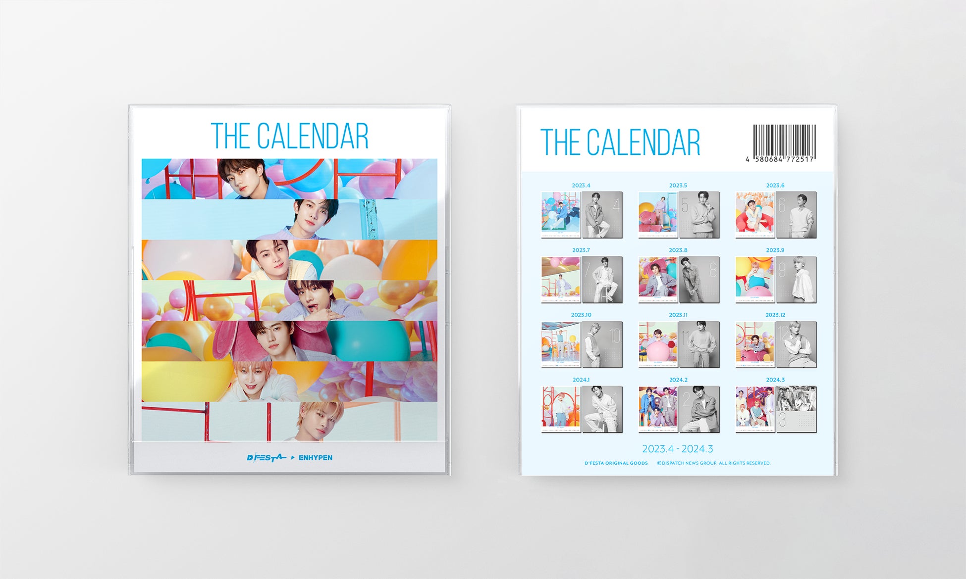 【販売初日から大ヒット！】BTS、SEVENTEENなど9組のK-POPアーティストの「D'FESTA公式カレンダー」が三省堂書店にて本日販売開始！のサブ画像6