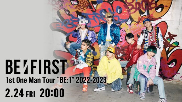 実力派7人組グループ『BE:FIRST』のワンマンツアー「BE:FIRST 1st One Man Tour “BE:1” 2022-2023」2月24日(金) Huluストアで配信のメイン画像