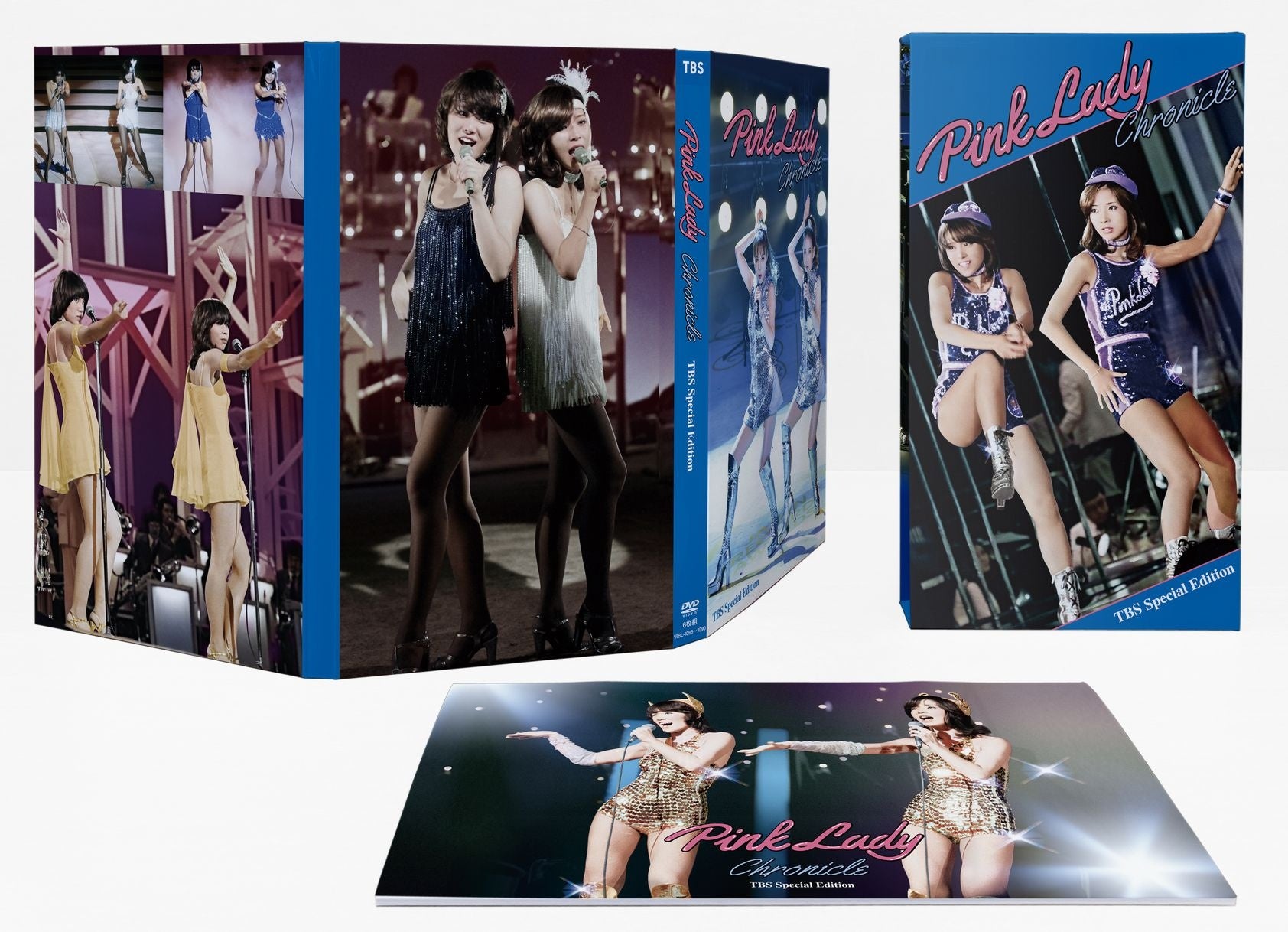 ピンク・レディー、初DVD化映像満載の永久保存盤DVD6枚組BOXを4月19日に発売のサブ画像2_DVD6枚組BOX『Pink Lady Chronicle TBS Special Edition』
