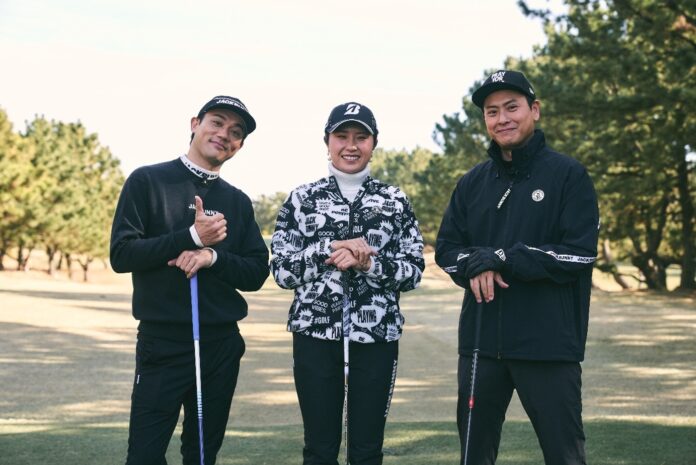EXILE山下健二郎＆小澤雄太と大里桃子がゴルフで語らう「A-Golf」第3弾 YouTube配信開始のメイン画像