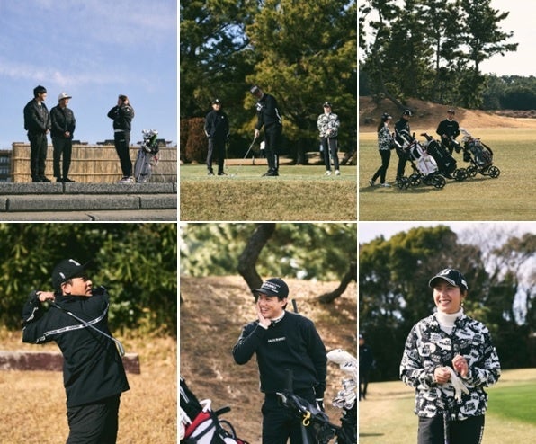 EXILE山下健二郎＆小澤雄太と大里桃子がゴルフで語らう「A-Golf」第3弾 YouTube配信開始のサブ画像3